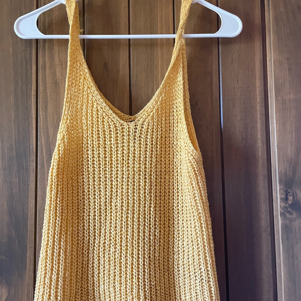 White Knitted Top